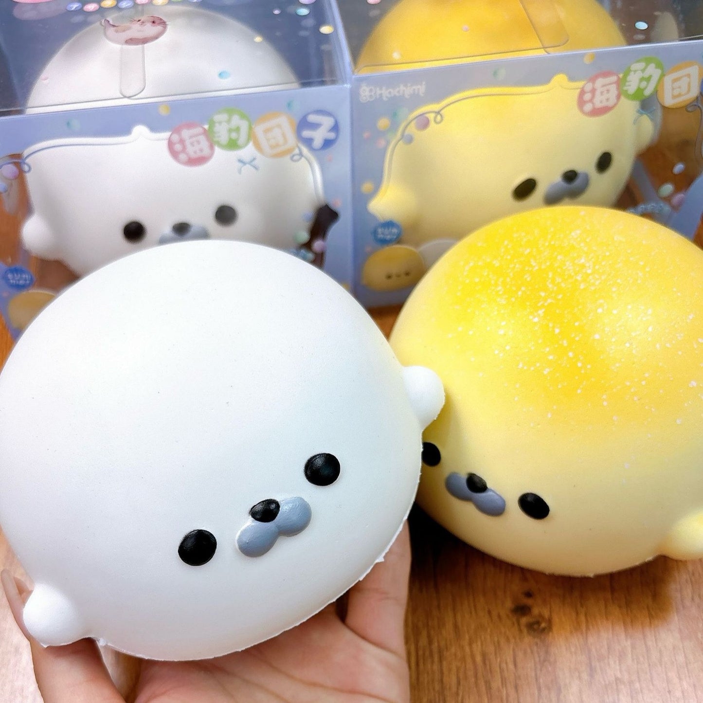 Slow Rising Squishy Cute Seal Stress Relief Decompression Toy
