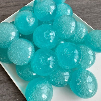 Crisp Satisfying Sound Blue Handmade Stress Ball