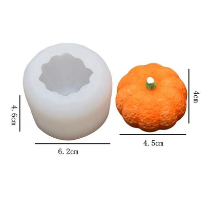 S/M/L Pumpkin Mold Silicone Squishy Mold