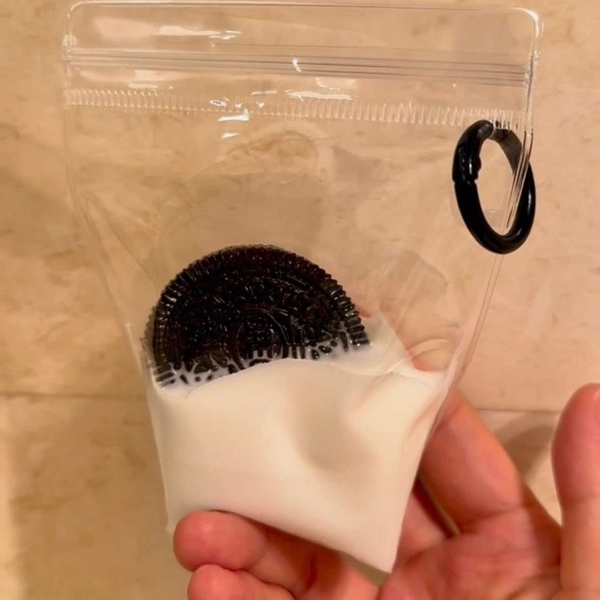 Handmade Milk Add Oreo Stress Relief Squishy Toy