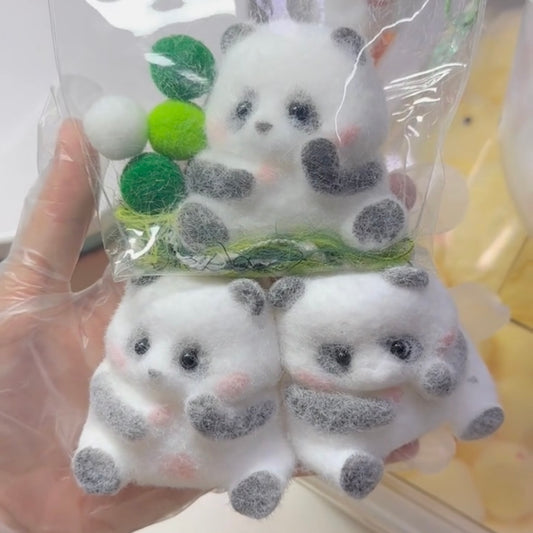 Handmade Panda Taba Squishy Toy