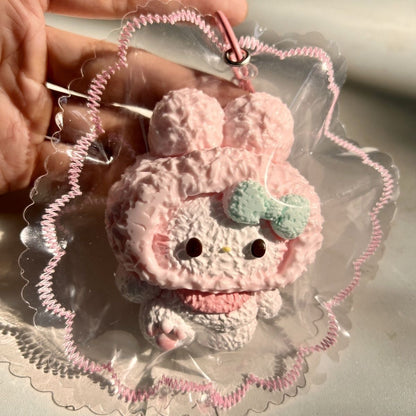 Handmade Silicone Kitty Bunny Taba Squishy Toy