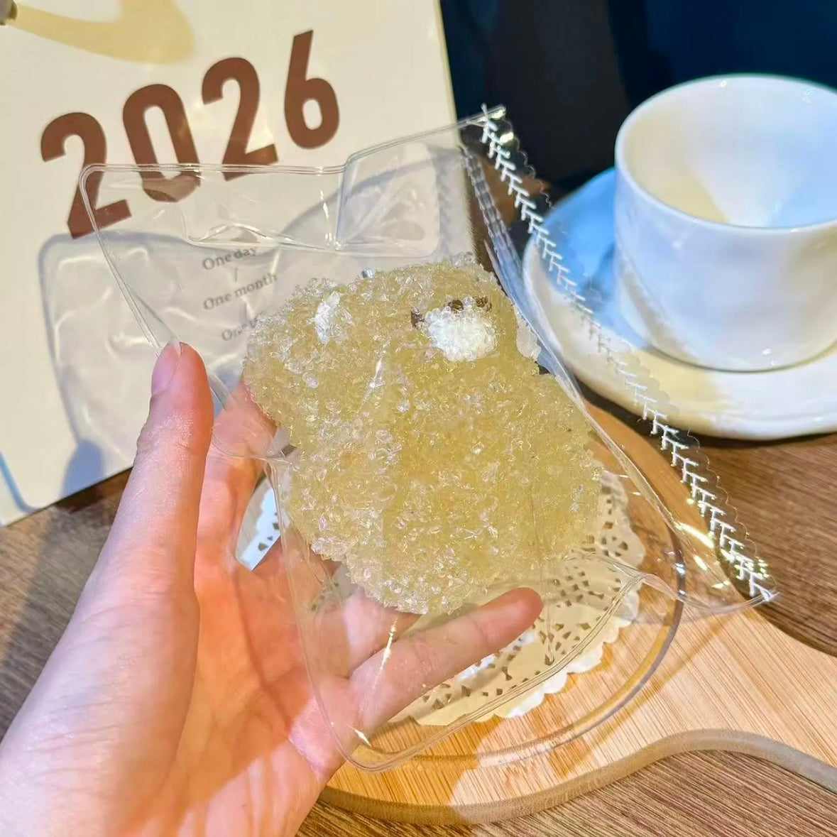 Crisp Satisfying Sound Bear Squishy Toy