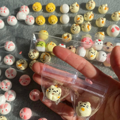 6pcs / 9pcs Mini Animals Taba Squishy Toy