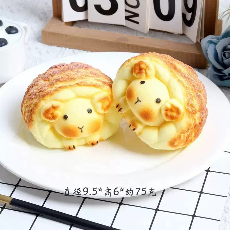 Slow Rising Squishy Sheep Bread Stress Relief Decompression Toy