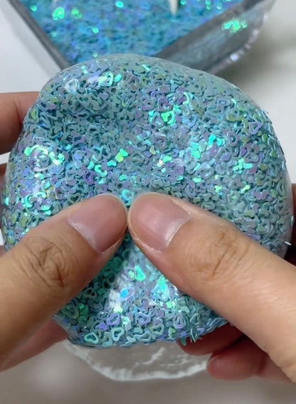 Blue Heart Handmade Stress Ball