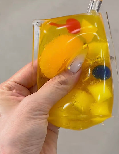 Vaseline Base Fruits Drink Handmade Stress Balls