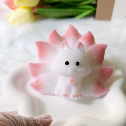 Handmade Silicone Nine-tailed Fox Stress Relief Squishy Toy