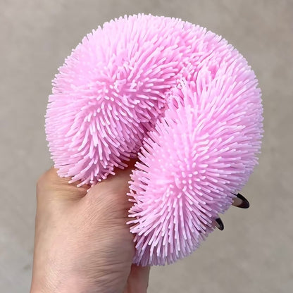 Crisp Satisfying Sound Fluffy Ball Handmade Stress Ball