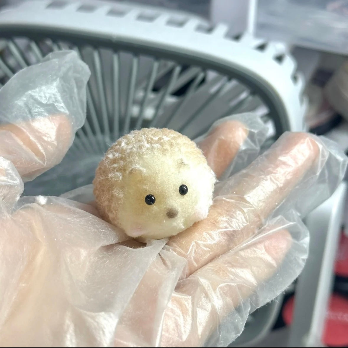 Handmade Mini Hedgehog Taba Squishy Toy