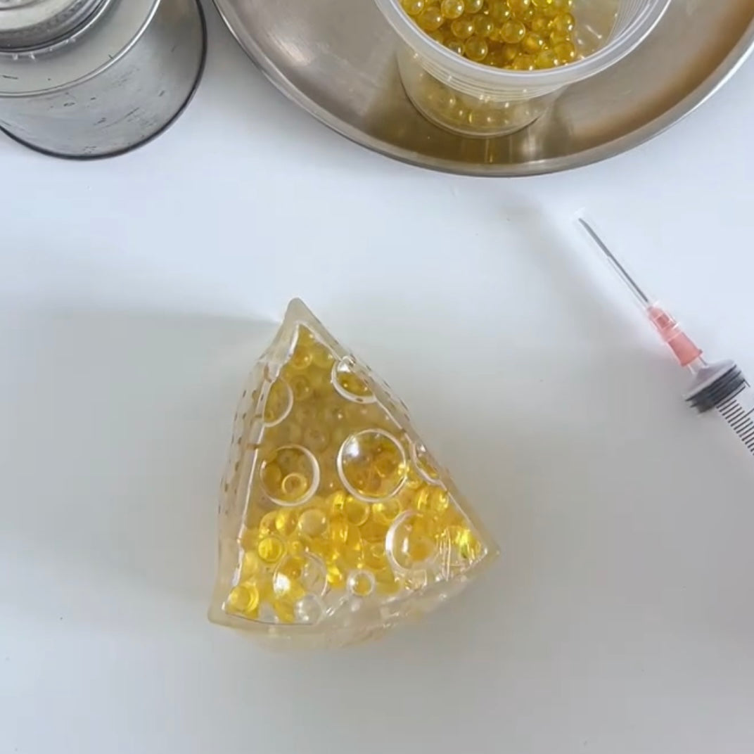 Cheese Handmade Stress Balls