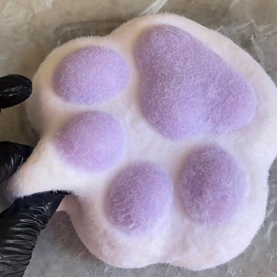 800g Large Handmade Cat Paw Taba Squishy Toy