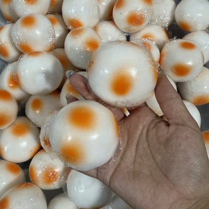 Crunchy Rice Cake Bead & Clay Base Stress Ball Squishy Stress Relief Decompression Toy