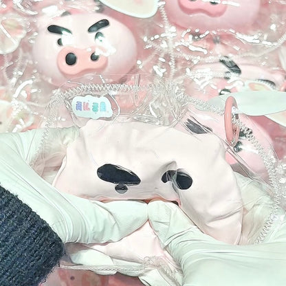 Pink Pig Taba Squishy Toy