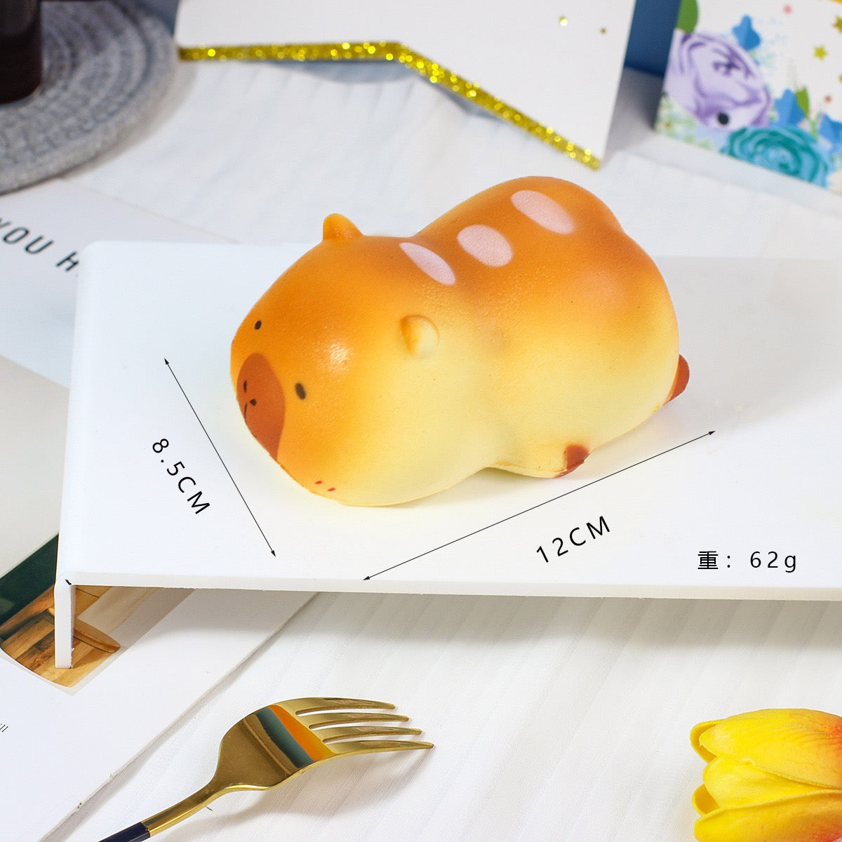 Bear / Capybara Slow Rising Squishy Stress Relief Decompression Toy