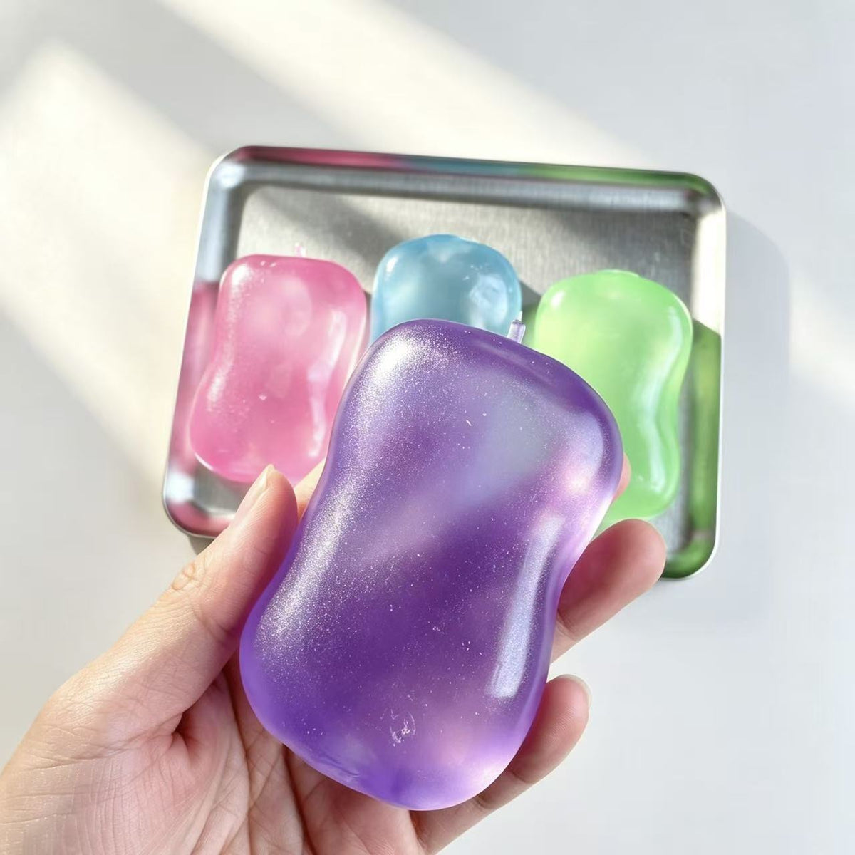 Shape Vaseline Base Stress Ball Squishy Stress Relief Decompression Toy