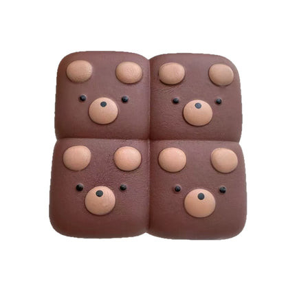 Chocolate Puppy Bread Slow Rising Squishy Stress Relief Decompression Toy