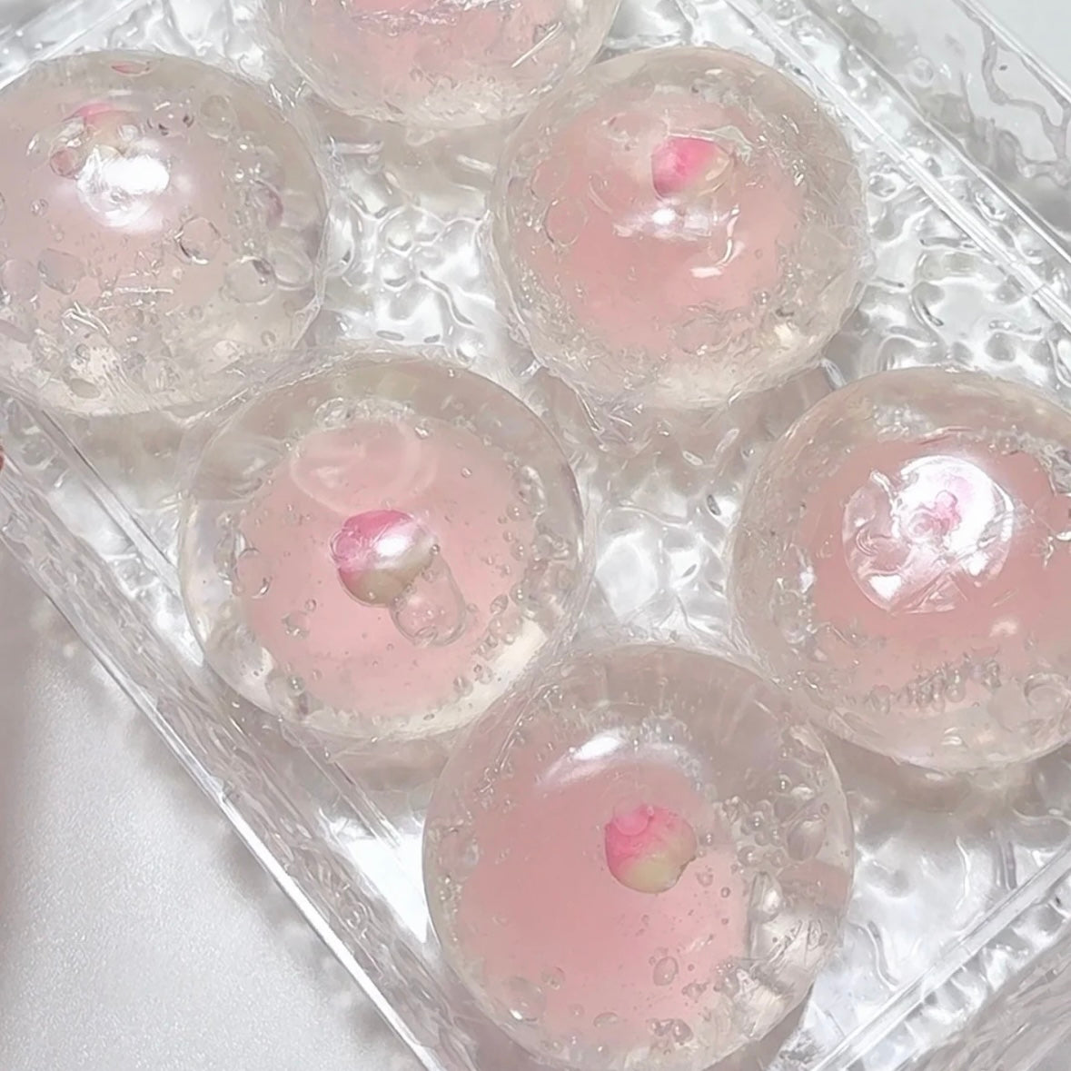 Handmade Coconut Oil Soap Base Stress Ball (Slime+Coconut Oil)