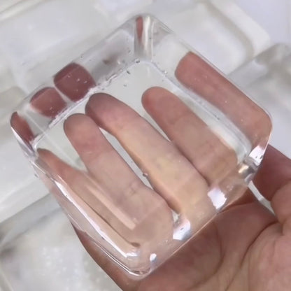 Transparent Handmade Large Ice Cube Taba Squishy Toy
