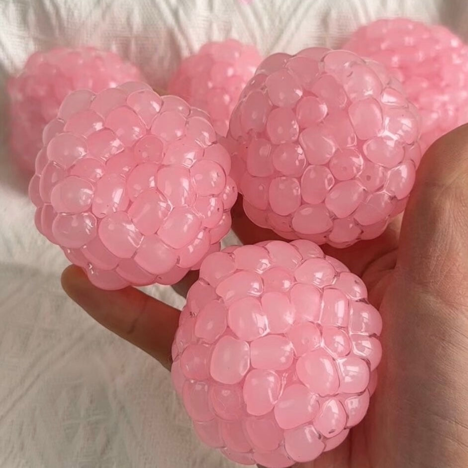 Pink or Green Handmade Stress Balls