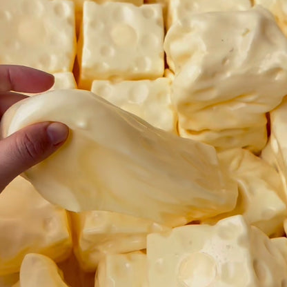 Large Cheese Vaseline Stress Ball Squishy Stress Relief Decompression Toy (400g)