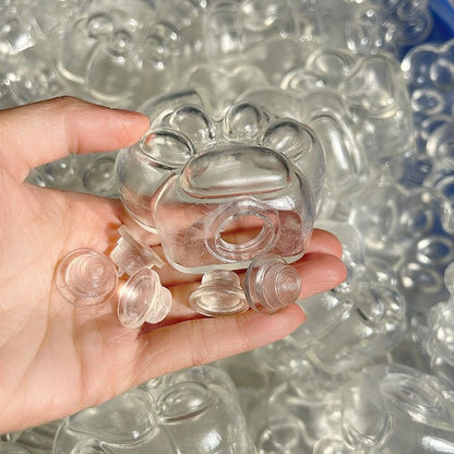 Transparent Cat's Paw Stress Ball Skin 5.5cm