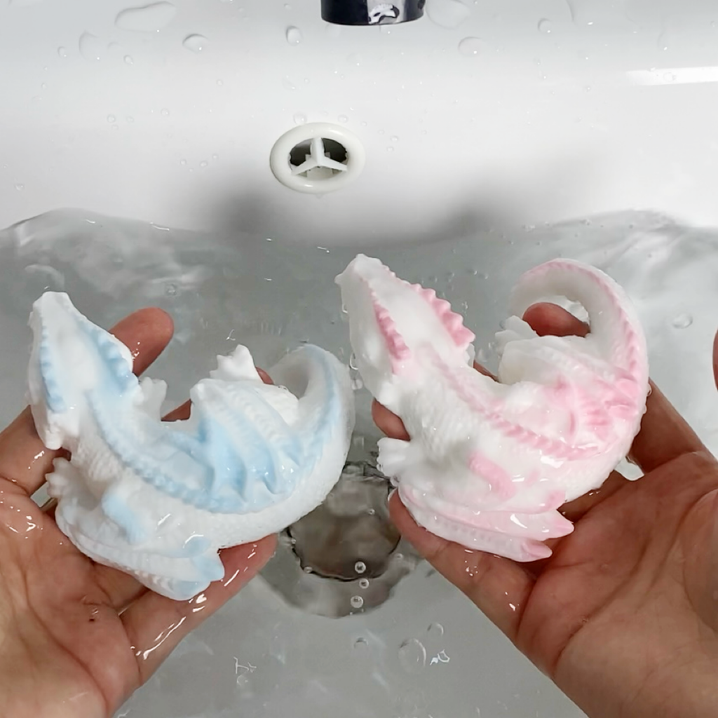 Handmade Dragon Taba Squishy Toy - Christmas Series