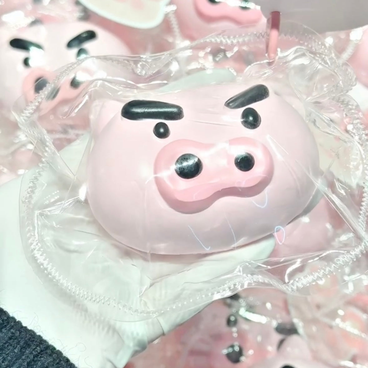 Pink Pig Taba Squishy Toy