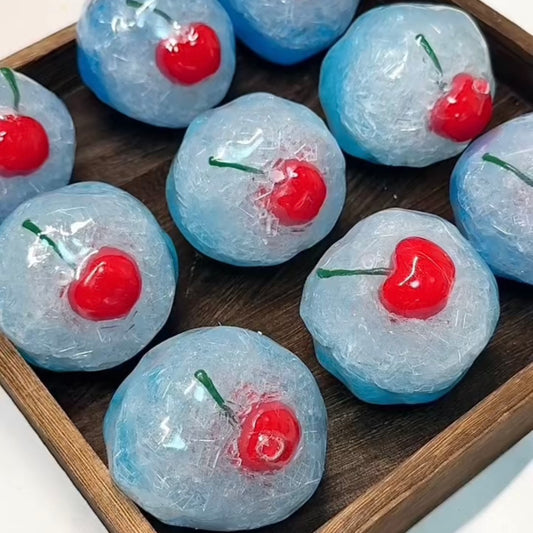 Blue Cherry Handmade Stress Balls