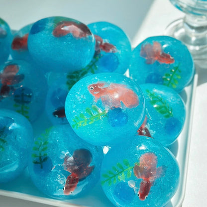 Goldfish Crisp Satisfying Sound Stress Ball Collection Relief Decompression Toy
