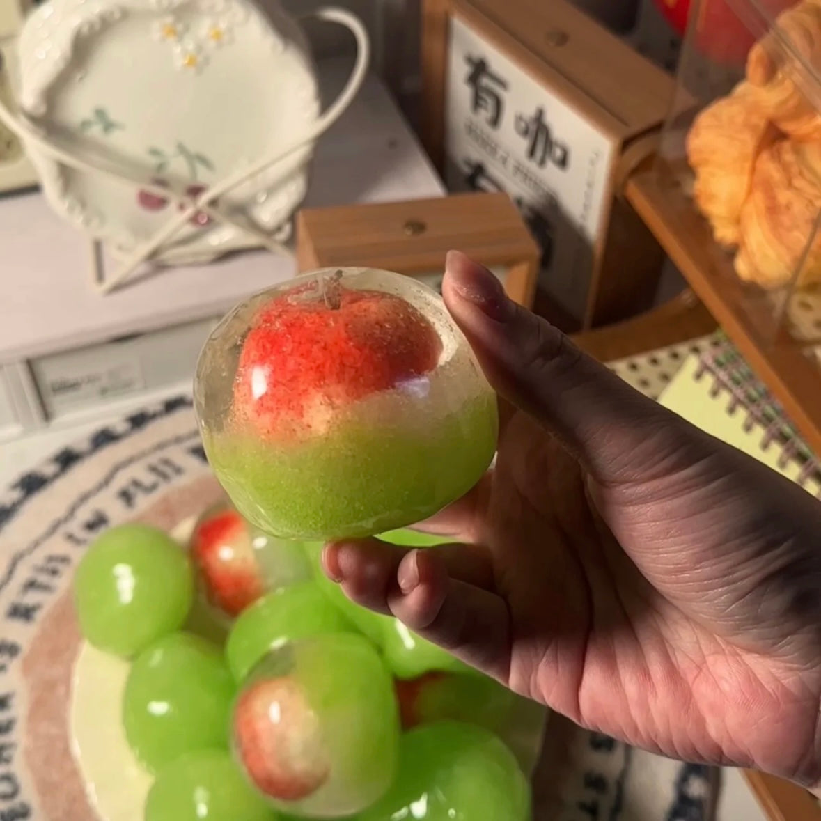Crisp Apple Satisfying Sound Stress Ball