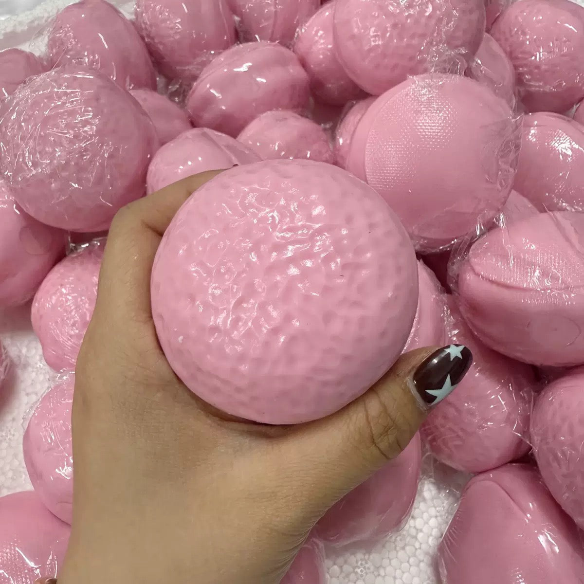 Bead & Clay Base Stress Ball Squishy Stress Relief Decompression Toy