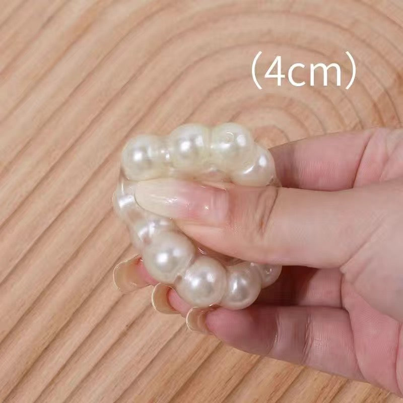 Pearl Ball Stress Relief Squishy Toy