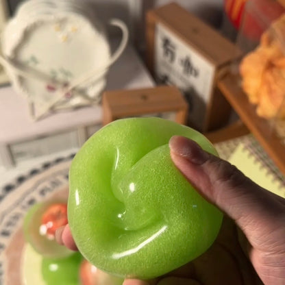 Crisp Apple / Cherry / Peach / Mango Satisfying Sound Stress Ball