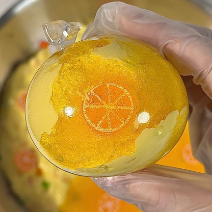 Orange Handmade Stress Balls