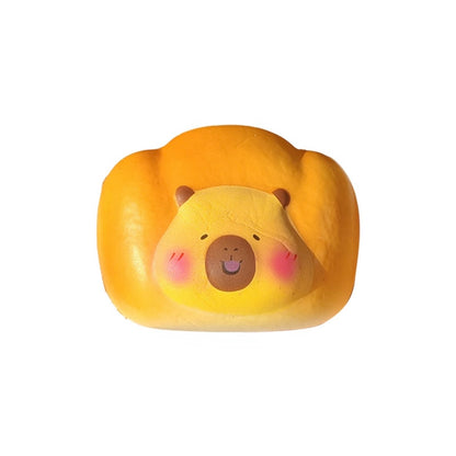 Slow Rising Squishy Capy Bara Bread Stress Relief Decompression Toy