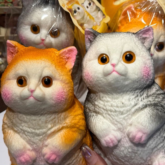 Slow Rising Squishy Large Kitten Cat Stress Relief Decompression Toy