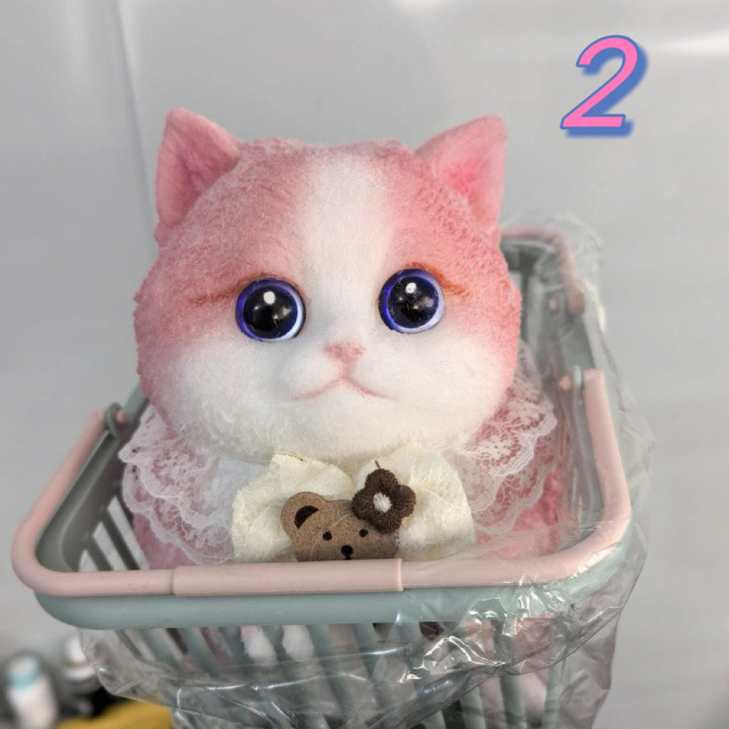 1000g Handmade Silicone Cats Stress Relief Squishy Toy