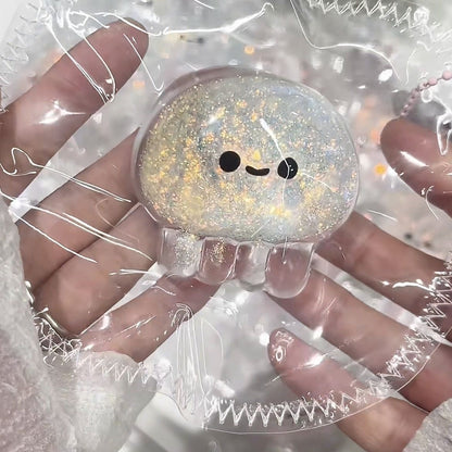 Transparent Jellyfish Octopus / Squid / Crab Taba Squishy Toy