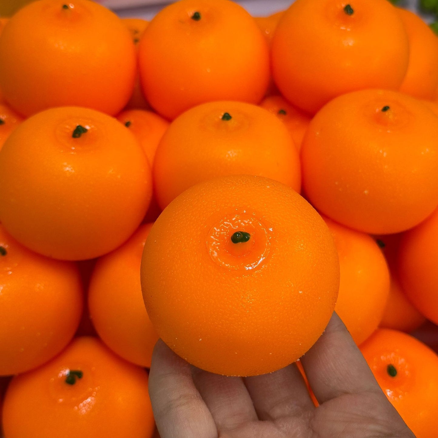 Handmade Orange Stress Ball