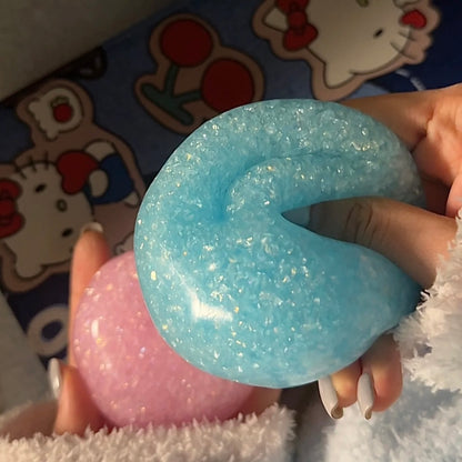Diamond Crisp Satisfying Sound Stress Ball Squishy Stress Relief Decompression Toy
