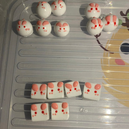 6pcs / 9pcs Mini Animals Taba Squishy Toy