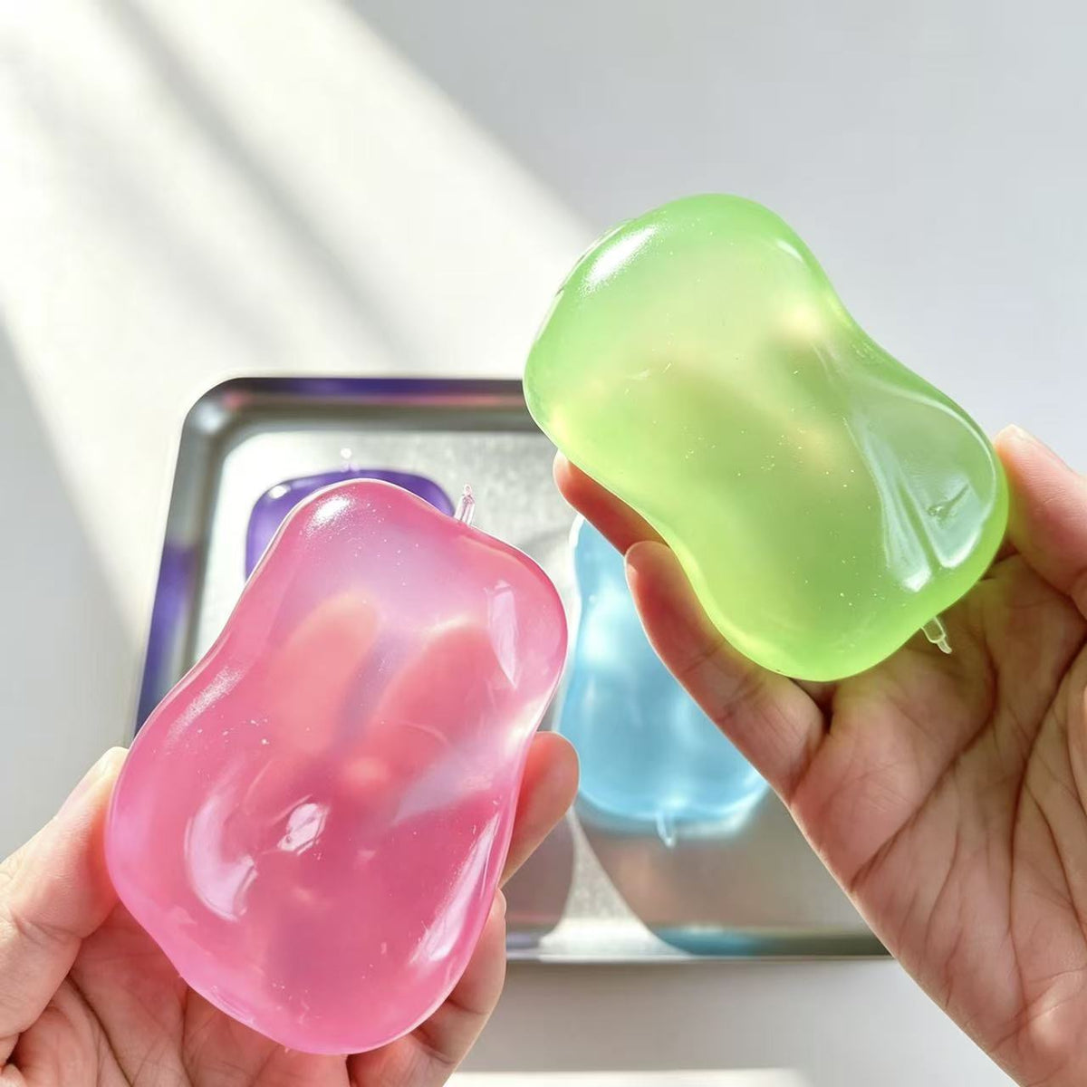 Shape Vaseline Base Stress Ball Squishy Stress Relief Decompression Toy