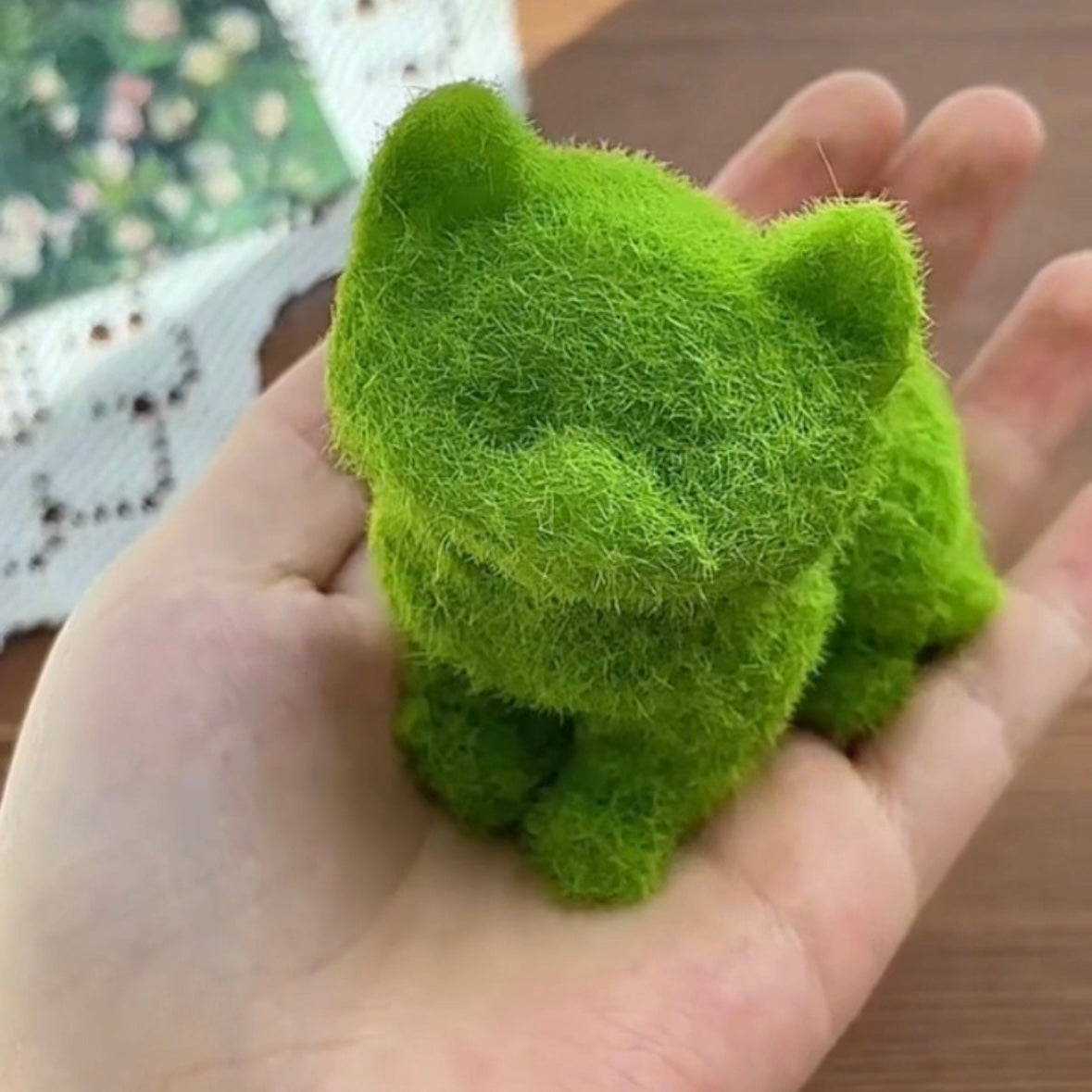 Handmade Silicone Grass Color Stress Relief Squishy Toy