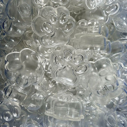 Transparent Cat's Paw Stress Ball Skin 5.5cm