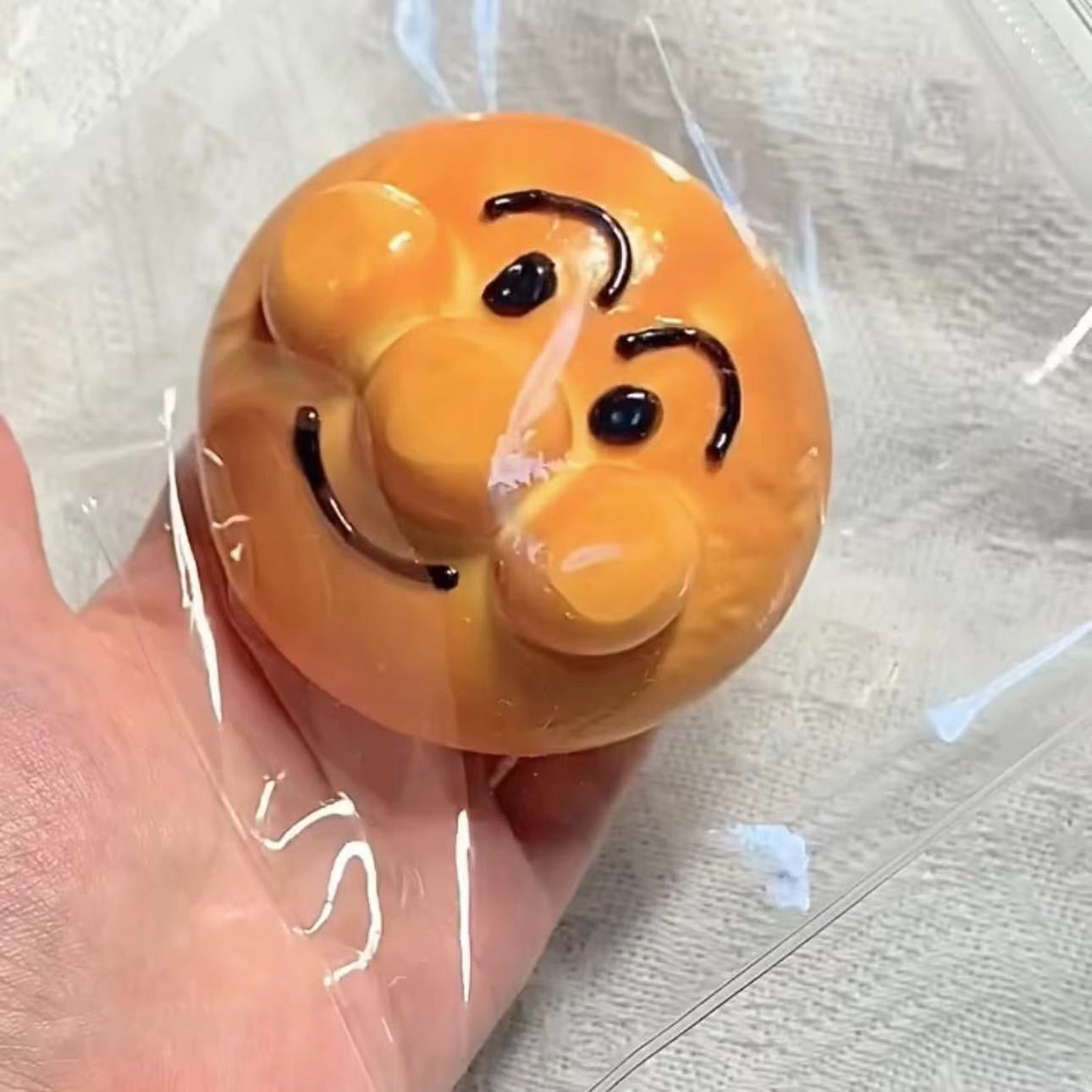 Handmade Silicone Anpanman Stress Relief Squishy Toy