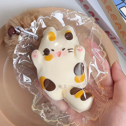 Calico Cat Squishy Taba Squishy Toy