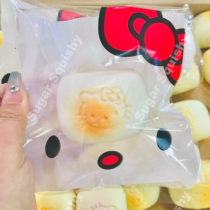 Slow Rising Squishy Kitty Bread Stress Relief Decompression Toy - Random Color