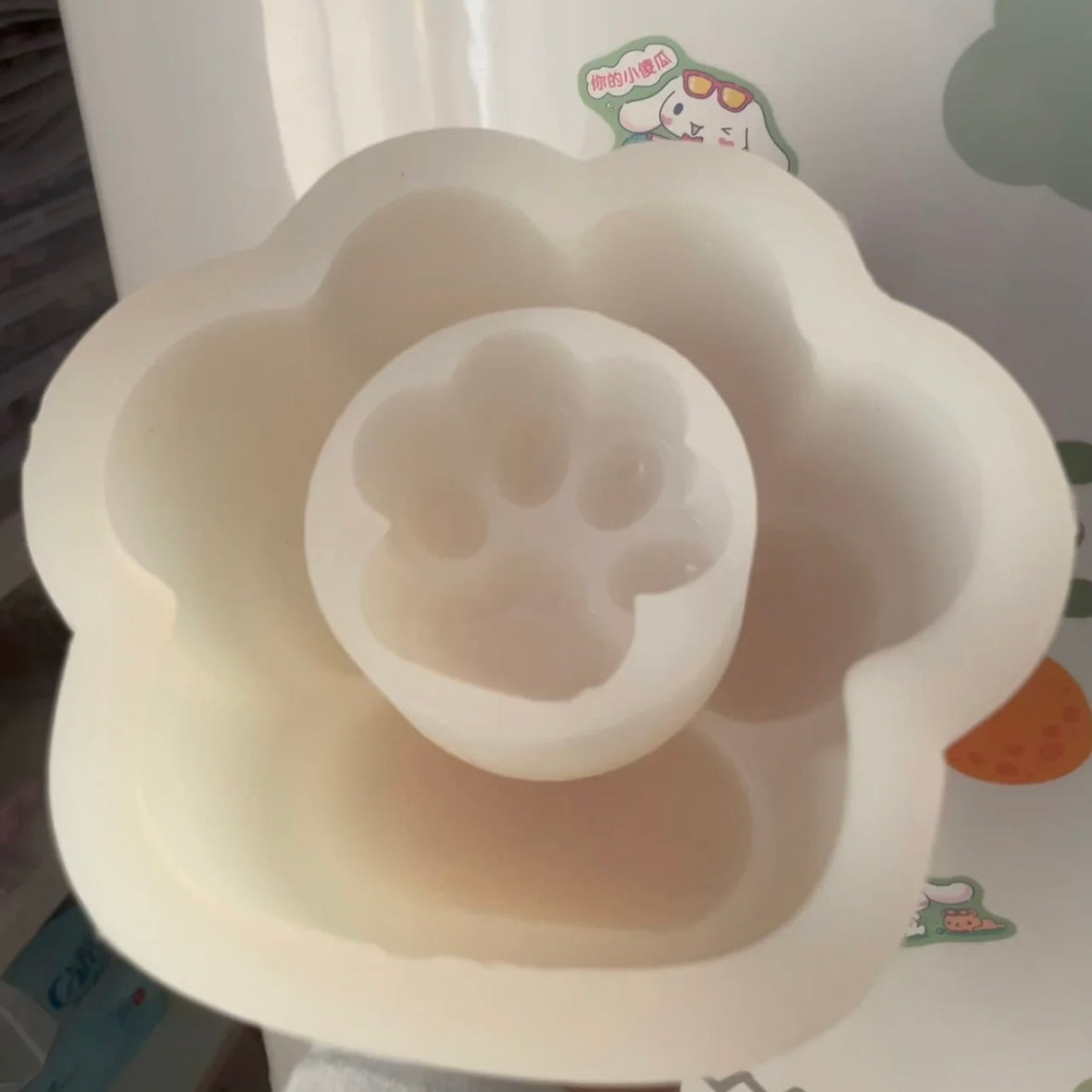 800ml Large Cat's Paw Mold for Making Cat's Paw