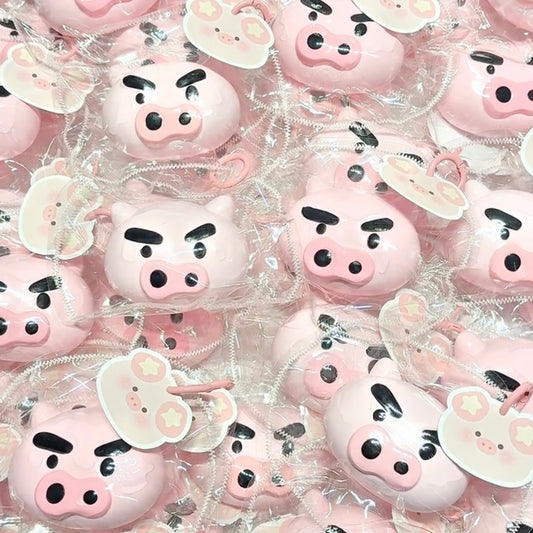 Pink Pig Taba Squishy Toy